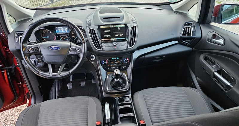 Ford C-MAX cena 38900 przebieg: 140000, rok produkcji 2015 z Piekary Śląskie małe 596